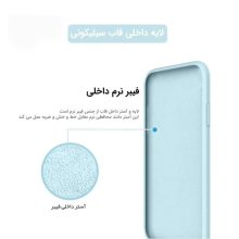 کاور مدل سیلیکونی محافظ لنز دار مناسب برای گوشی موبایل اپل iPhone 15 ProMax